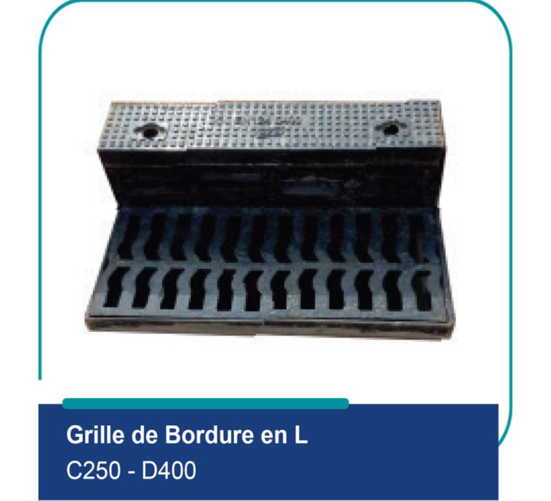 Grille de Bordure en L
